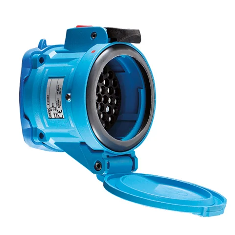 Weekendaanbieding Marechal - 61C4003 - MULTICTS DSN37C Contactdoos Poly Blauw Size.3 IP66/67 37C 16A <480V - 83400074